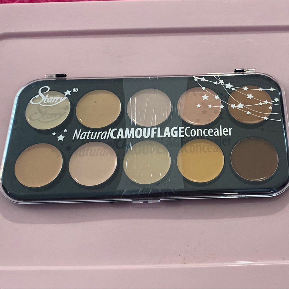 Natural Camouflage Concealer Palette - Neutral Beige Shades